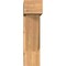 Ekena Millwork Traditional Block Smooth Bracket w/ Offset Brace, Western Red Cedar, 7 1/2"W x 24"D x 28"H BKT0806X24X28TRA05SWR - alternate 4